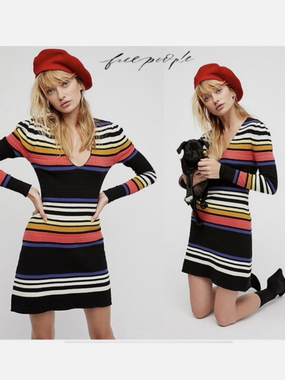 Free People S Gidget Striped Sweater Dress